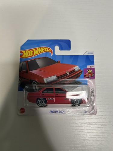 Hot wheels proton saga - red,