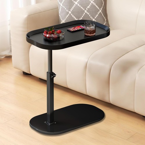 Shaped side table adjustable - c,
