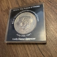 HRH The Prince of Wales Royal Wedding Commemorative Crown 'July 29th 1981'