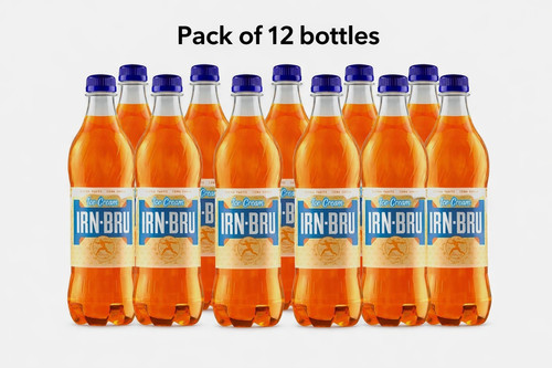 Irn bru ice cream 500ml - cream,