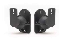 2 Pk Black Speaker Wall Mount