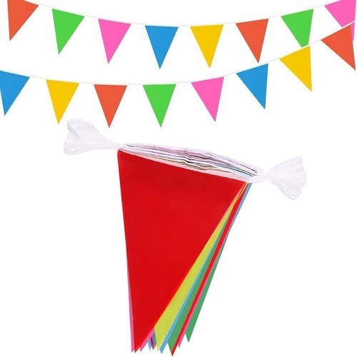 40m multicoloured bunting - 40m,
