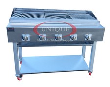 5 BURNER GAS CHARCOAL BBQ