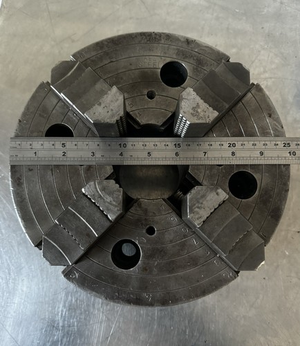 Pratt lathe chuck - 10", 4
