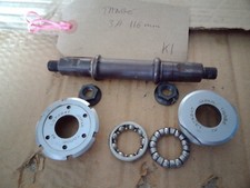 TANGE BSC BOTTOM BRACKET CUPS SET + 3A 116mm AXLE