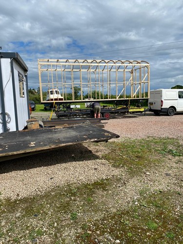 Shepherds hut chassis - hut, massive