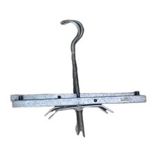 2 x  Roof Rack Ladder Clamps Set Lockable Strong & Secure Car & Van Brackets 