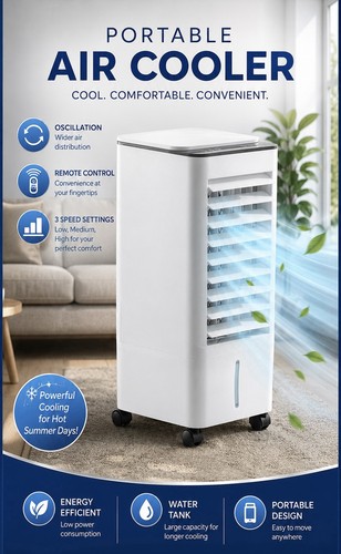 Portable air cooler - air,
