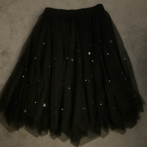 Women black tulle - black, tutu