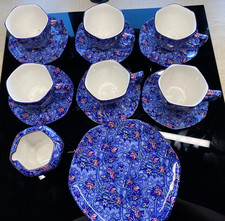 17 x RINGTONS Ltd BLUE CHINTZ
