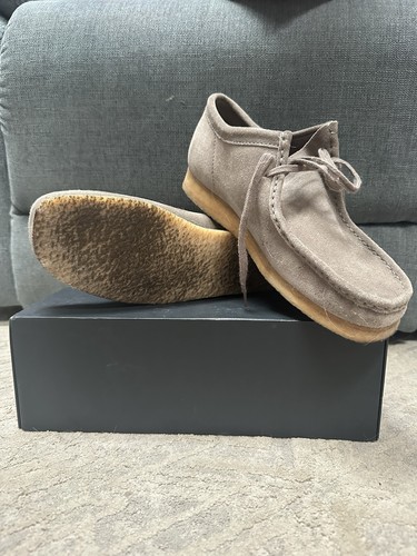 Clark wallabees uk10 grey - clark’s,