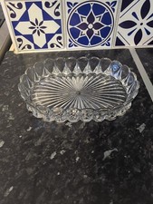 Beautiful Crystal Glass Bowl/Tray