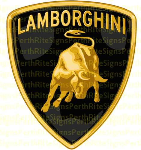 Lamborghini sticker 80mm - sticker,