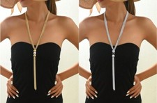 Womens Girls Long Tassel