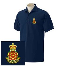 Queens Lancashire Regiment Embroidered Polo Shirts