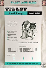 TILLEY LAMP AL620