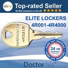 Ronis Biocote LINK Elite Locker Replacement Keys Range 4R001-4R4000 Cut to Code