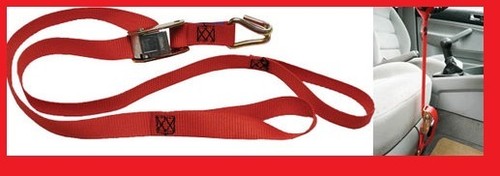 Steering wheel lock strap - wheel,