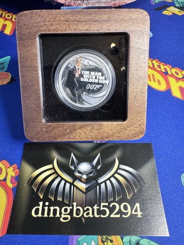 2oz 9999 pure silver 007 - silver,
