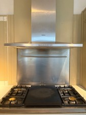 Siemens iQ300 wall-mounted extractor cooker hood 90 cm Stainless steel used 