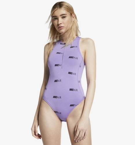 Nike air bodysuit - bodysuit, purple