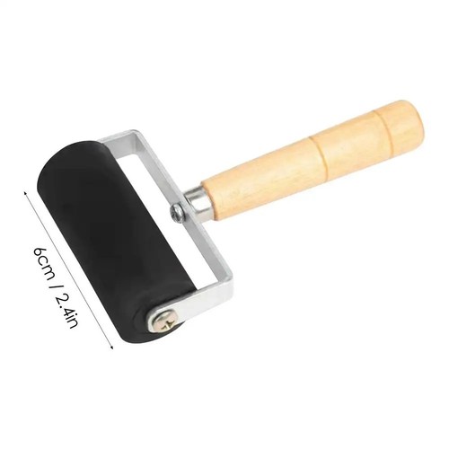 Hard rubber roller - hard,