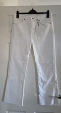 Ladies Zara White Jeans. Size