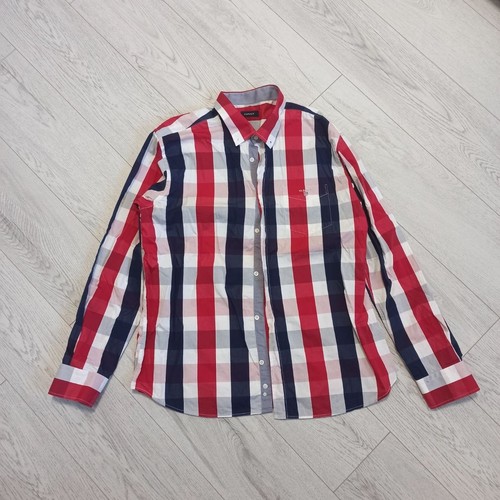 Gant mens shirt red - mens,