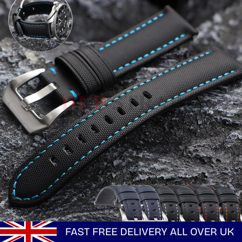 Premium sailcloth watch - sailcloth, strap