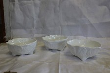 3 x Coalport/Wedgwood Countryware Small Leafage Salad Bowls 12cm dia x 5cm