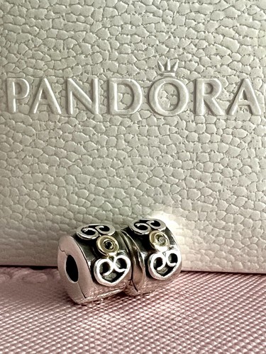 Pandora silver 14k gold - pandora, double