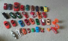 Job Lot Of Mixed Toy vehicles Cars Models/ 30 vehicles and 4 traffic signs.