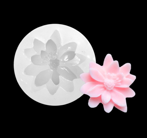 Flower silicone fondant mould - fondant,