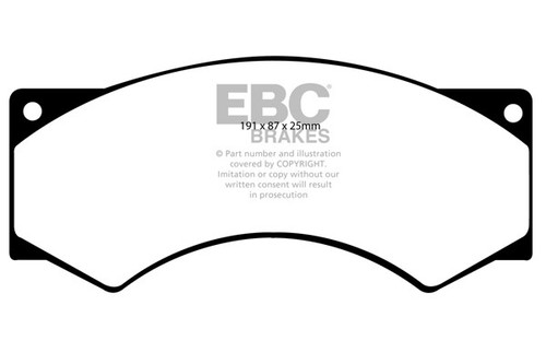 Ebc ultimax front brake - ebc, pads