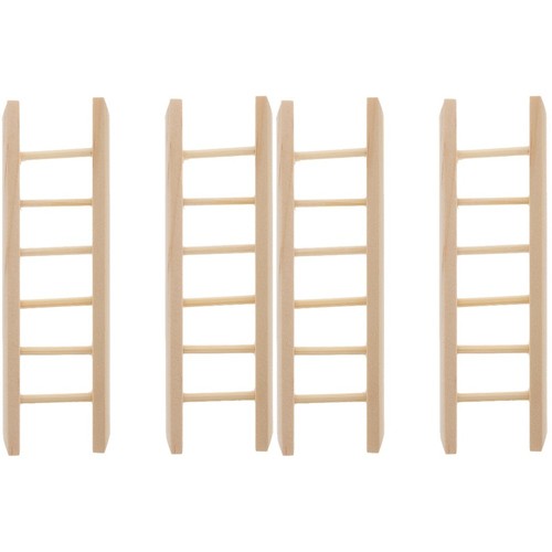 4pcs mini wood ladders - 4pcs,