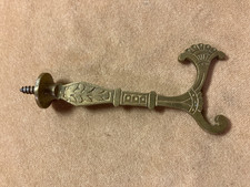 Antique Ornate Brass Wall or