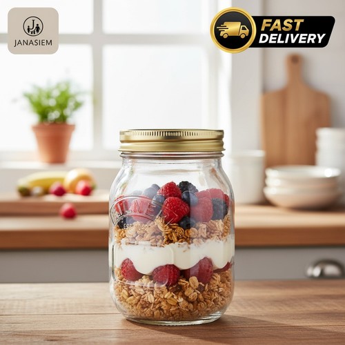 Reusable 500ml glass storage - reusable,