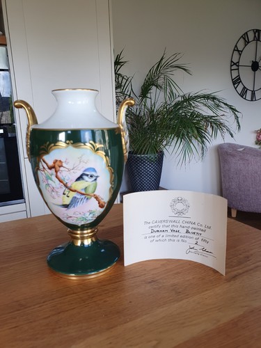 Caverswall china durham vase - durham,