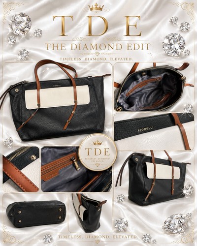 Fiorelli tote handbag black - handbag,