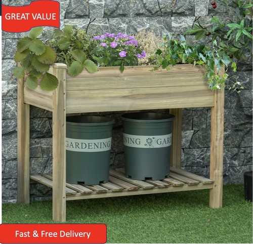 Raised garden bed - garden, with
