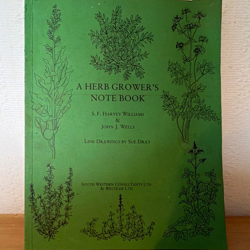 Herb grower note book - a,
