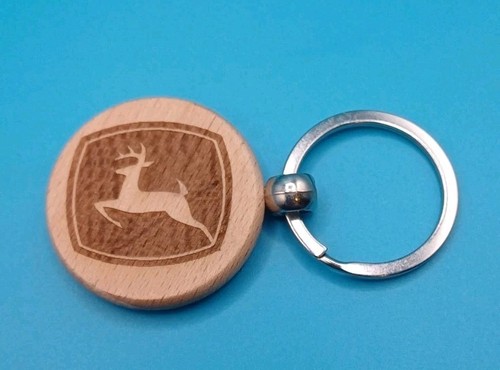 John deere logo - john, keyring