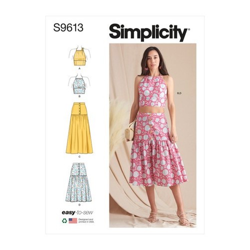 Simplicity 9613 sewing pattern - simplicity,