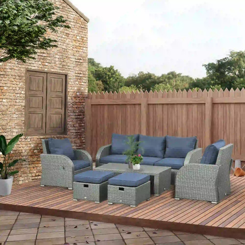 Rattan garden dining set chair - dining,