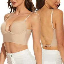 Women Low Back Bra Wire