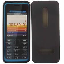 Nokia 301 Silicone Black Case