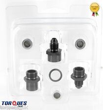 AN-4 (4AN JIC4) BLACK Garrett Blitz HKS Greddy Turbo Supercharger Oil Filter Kit