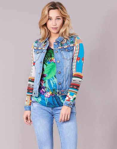 Desigual embroidered patchwork - desigual,