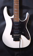 Ibanez RG2550Z-GW Galaxy White Used 2008 Rosewood Fingerboard w/Hard Case