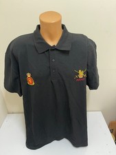 CLEARANCE: British Army/ Catering Corps embroidered Polo shirt - Black 3XL